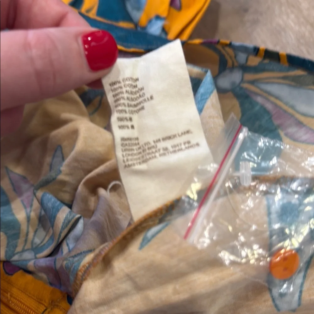 Anthropologie Let Me Be Floral Long Sleeve size XL - Picture 6 of 8